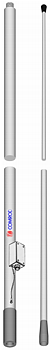 Comrod AT73TS23-2, 7 m (23 ft), side feed, thread mount 1.6-30 MHz