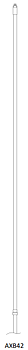 Comrod AXB42M Base Section w. Base Mounting