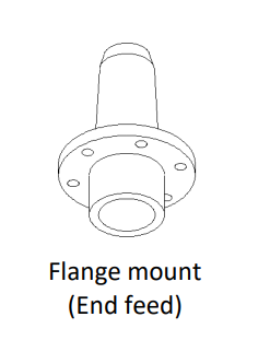 Comrod AXB42D Base Section w. Flange Mounting - 2