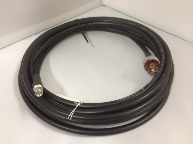 Coax Cable FF300 3 m preset w. N(m)-SMA(m)