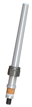 SCAN Navtex Tri-Band 0.49 m Active Low-Profile Antenna w. 1"-11 Nut