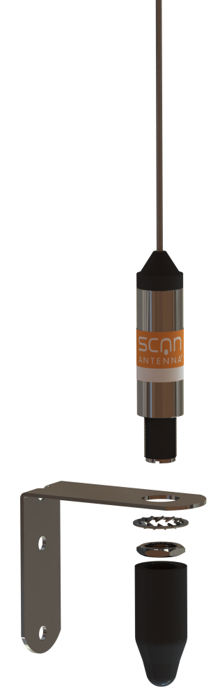 SCAN VHF23 3dB w. Mast/Wall Mount