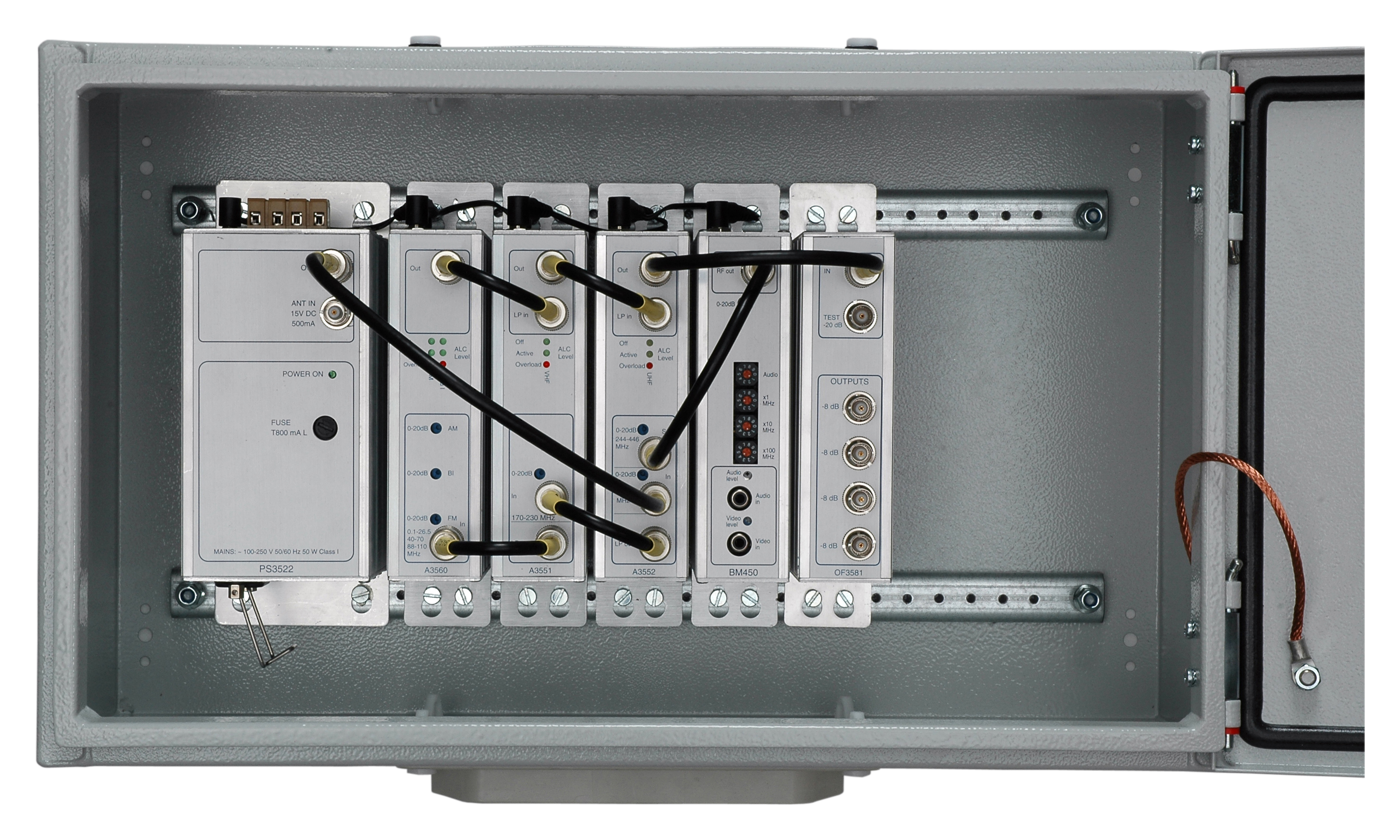 Sailor CAS 3500 Cabinet  w/ BM450