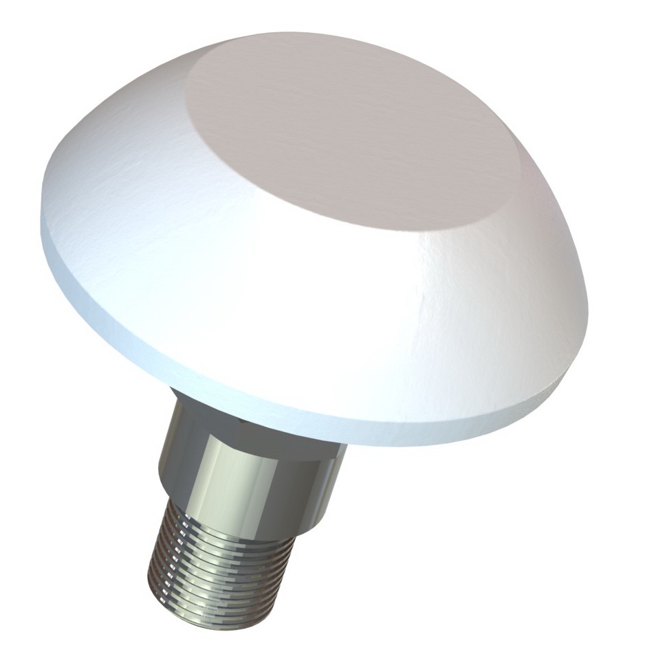 SCAN GNSS01 Low-Profile Active GPS Antenna White