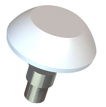 SCAN GNSS01 Low-Profile Active GPS Antenna White