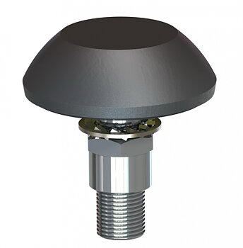 SCAN GNSS02 Low-Profile Active GPS Antenna Black