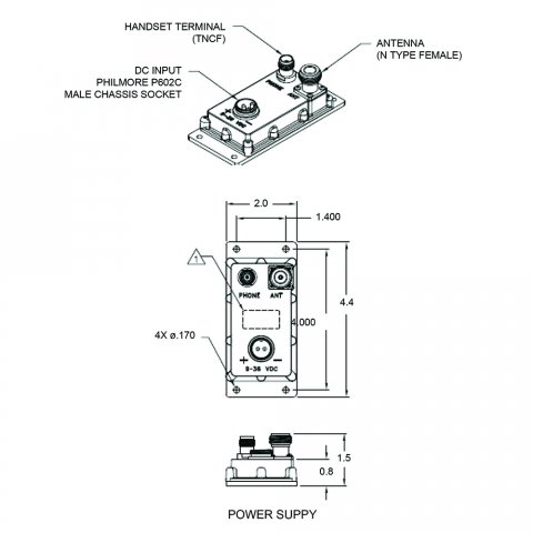 Iridium Beam Active Antenna (RST740) - 4
