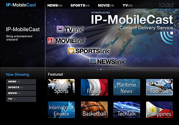 KVH IP Mobilecast Mediaserver
