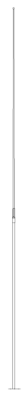 Comrod AR82H/T 8 m (26 ft) Two Piece Sectional Whip
