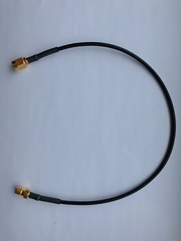 Coax Pigtail RG174 30 cm preset w. RP SMA(m)-SMA(f)