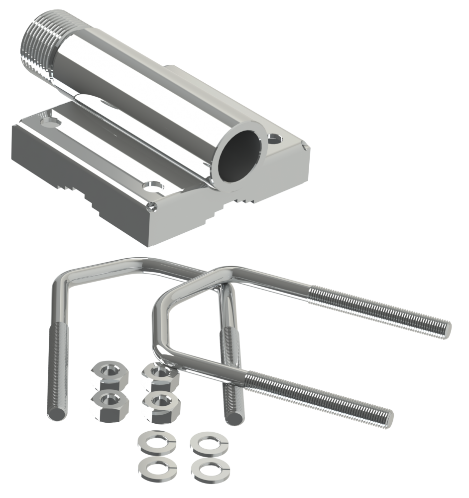 SCAN Mast/Rail Mount Stainless Steel G1"-11
