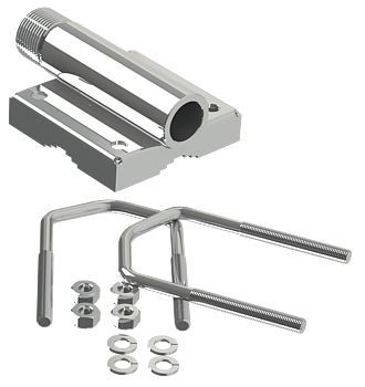 SCAN Mast/Rail Mount Stainless Steel G1"-11