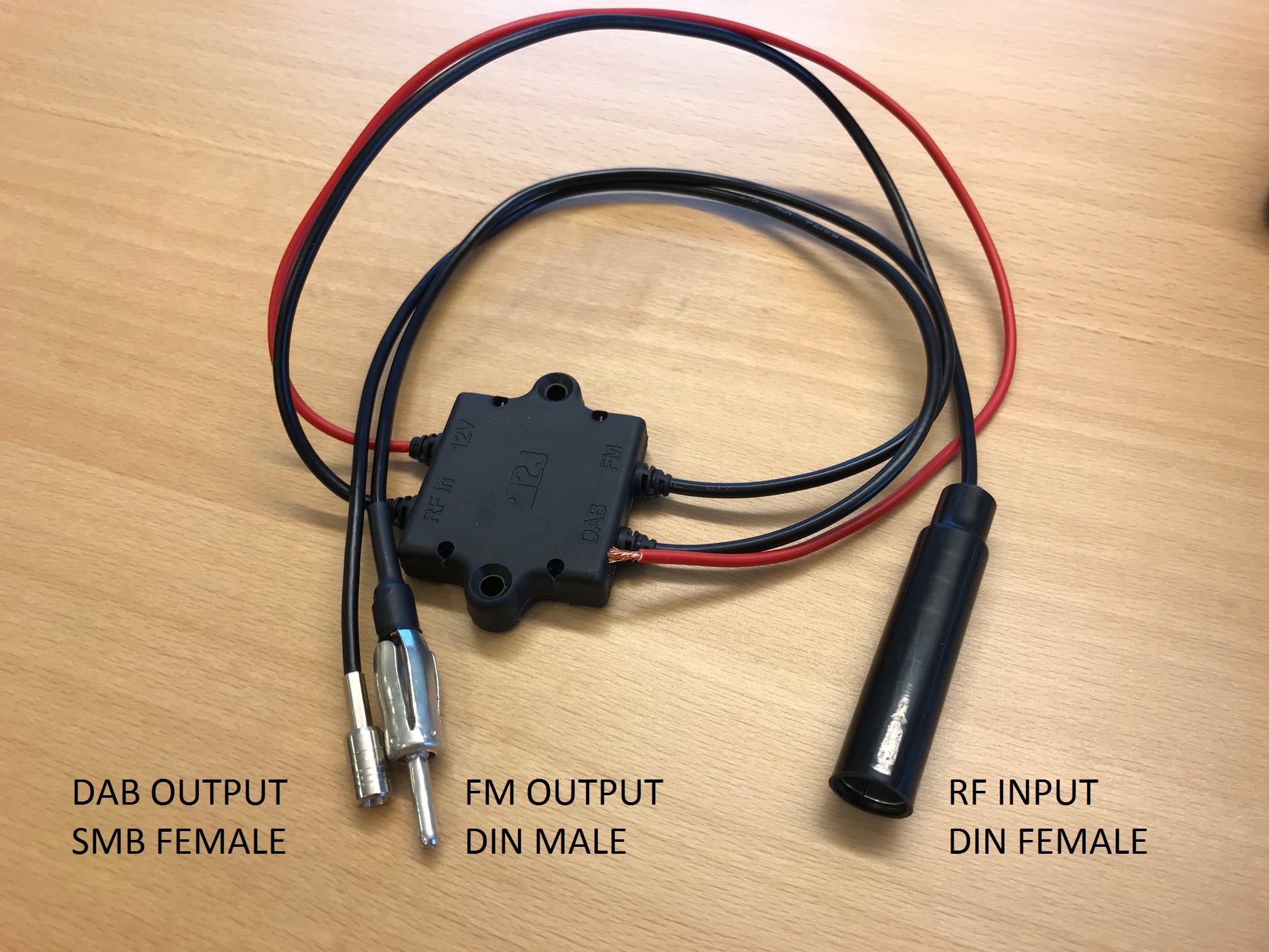 2J SPL01, Marine DAB/FM Splitter - 4