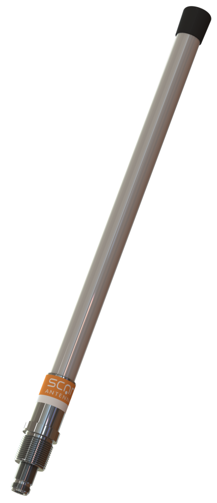 SCAN UHF4G 3dB LTE/GSM/WLAN Multiband Antenna w. 1""-11 Nut"