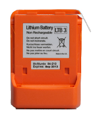 McMurdo Lithium Battery LTB3
