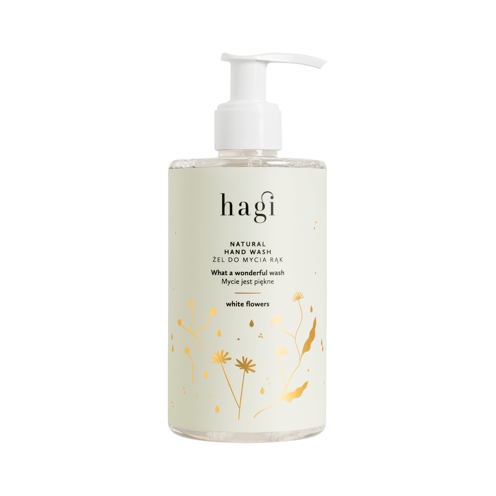 Hagi Natural Hand Wash – White Flower 300ml