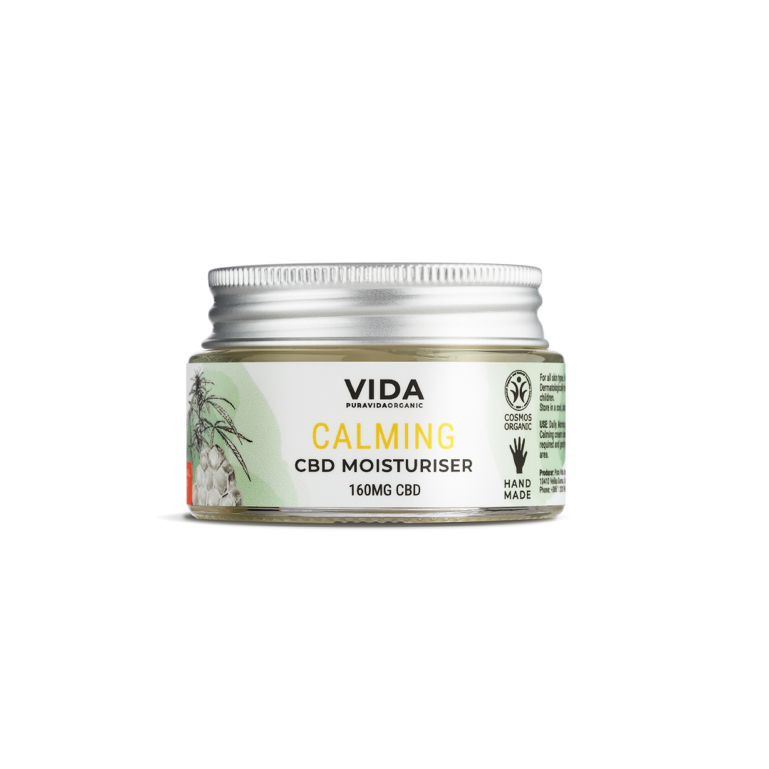 Pura Vida CBD Moisturiser Calming 30ml - Känslig hud