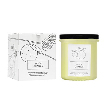 Hagi Soy Wax Candle Spicy Orange 230g