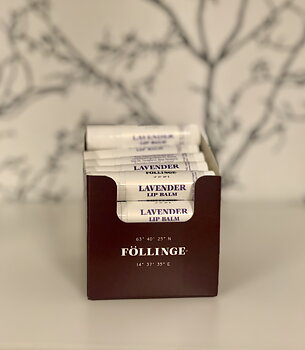 Föllinge Lavender Lip Balm 5 ml, 12 pack i display/ask