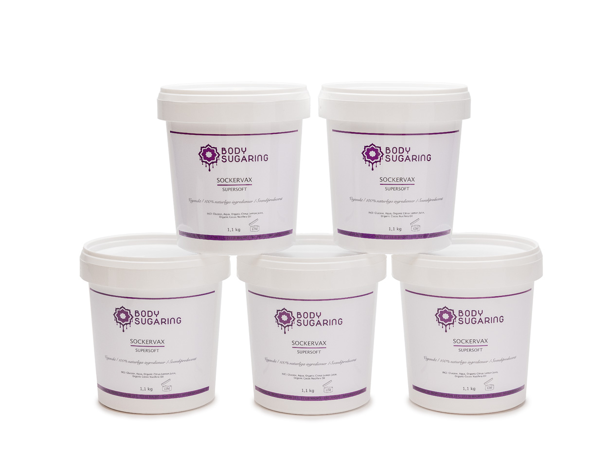 Body Sugaring  Supersoft - 5 för 4  