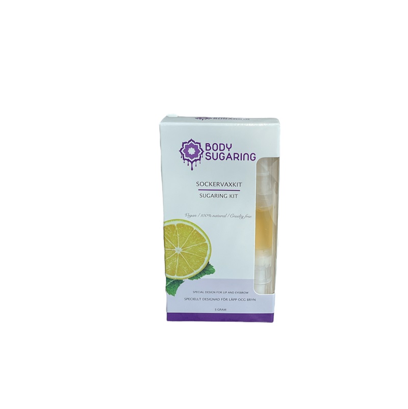 Body Sugaring - Sockervaxkit för ansikte (läpp och bryn)
