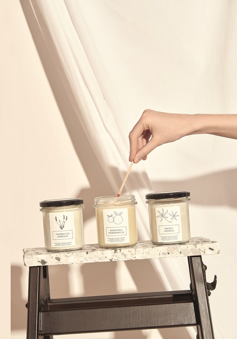 Hagi Soy Wax Candle Mysterious Lavender 230g - 2