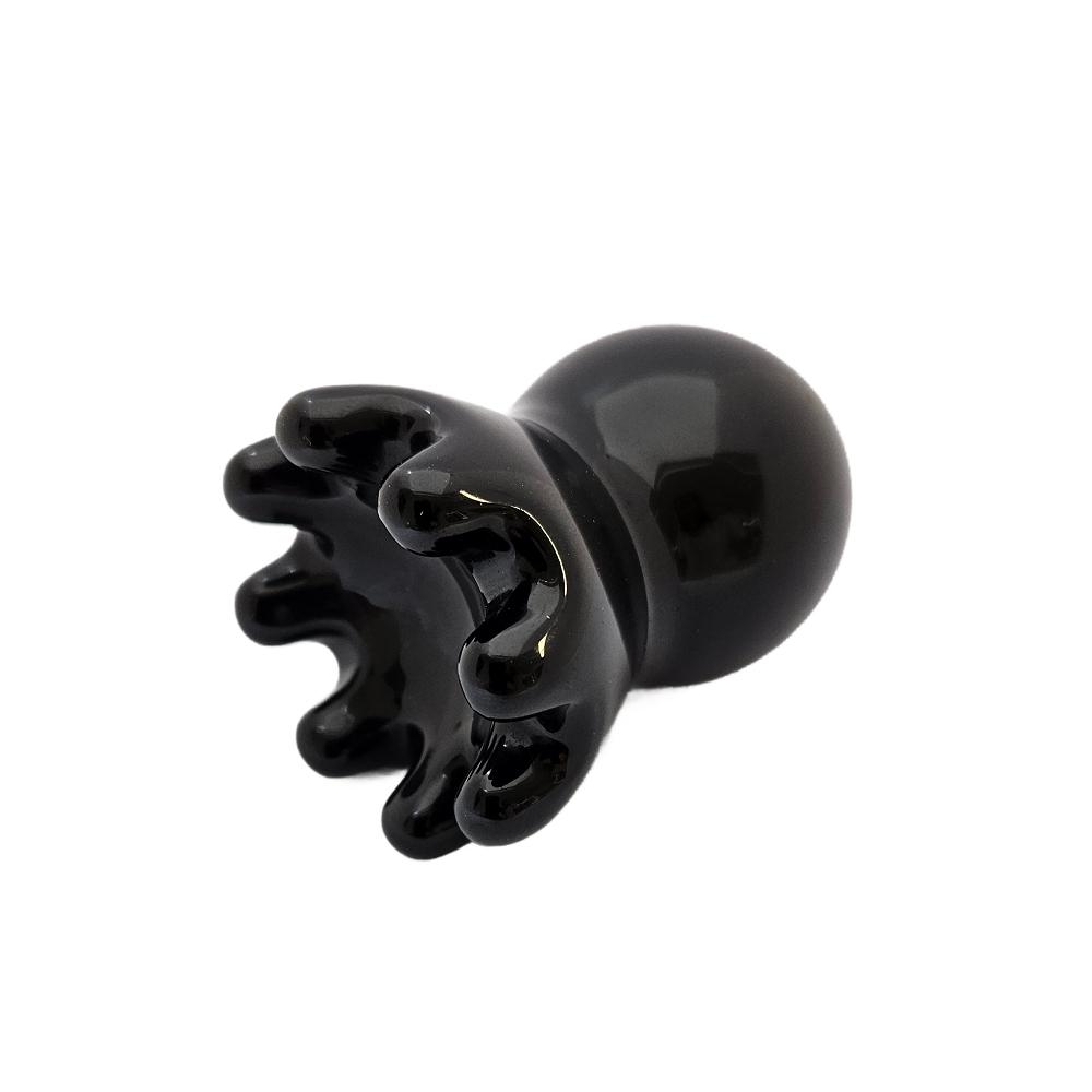 Zonya Octopus Massage Svart Obsidian - 2