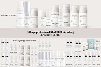 Föllinge Professional Sensitive - Startkit för salonger- Kom igång med Föllinge Pro  Sensitive i behandlingar
