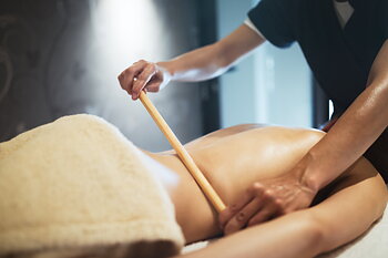 Bambupinnar för Bamboo Massage, 12-delar set