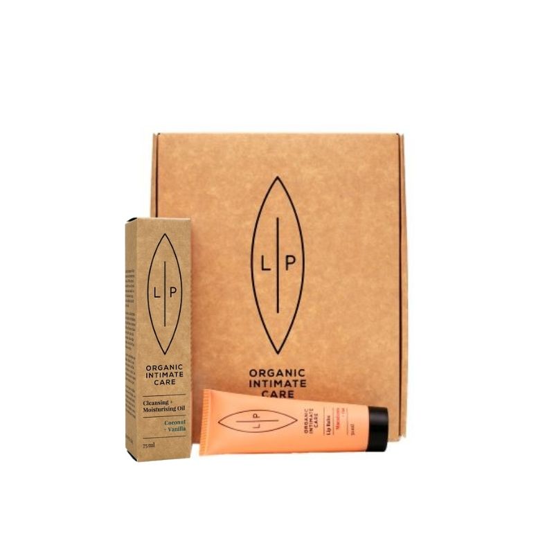 Lip Intimate Care Giftbox - Duo Cleansing Oil Coconut + Lip Balm