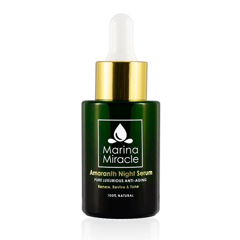 Marina Miracle Amaranth Night Serum 30ml - Nattserum AHA-syra