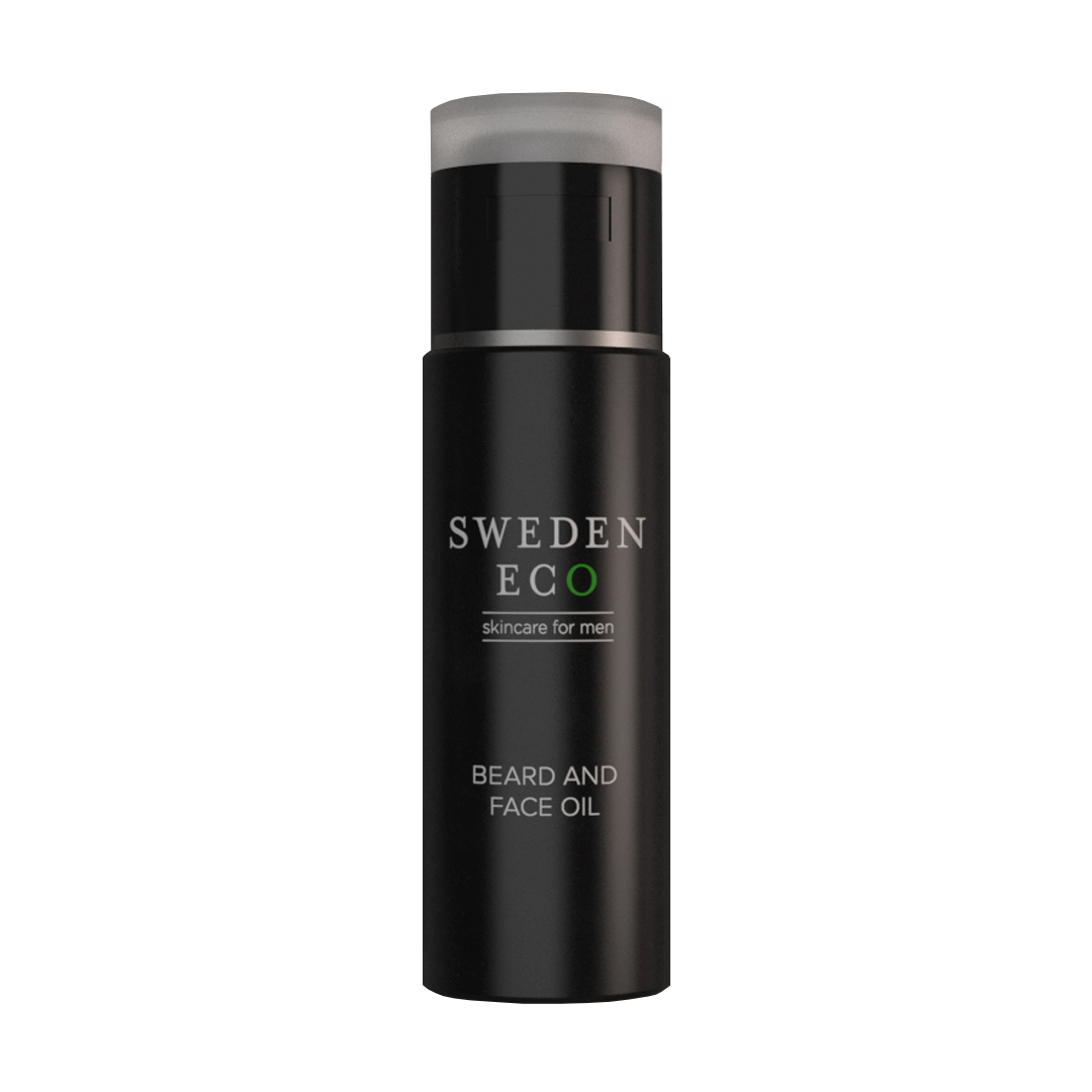 Sweden Eco Organic Skincare For Men - Beard And Face Oil 50ml