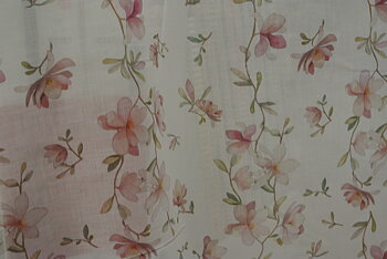 Alice digital ljus botten med rosa blommor