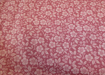 blommor på rosa botten