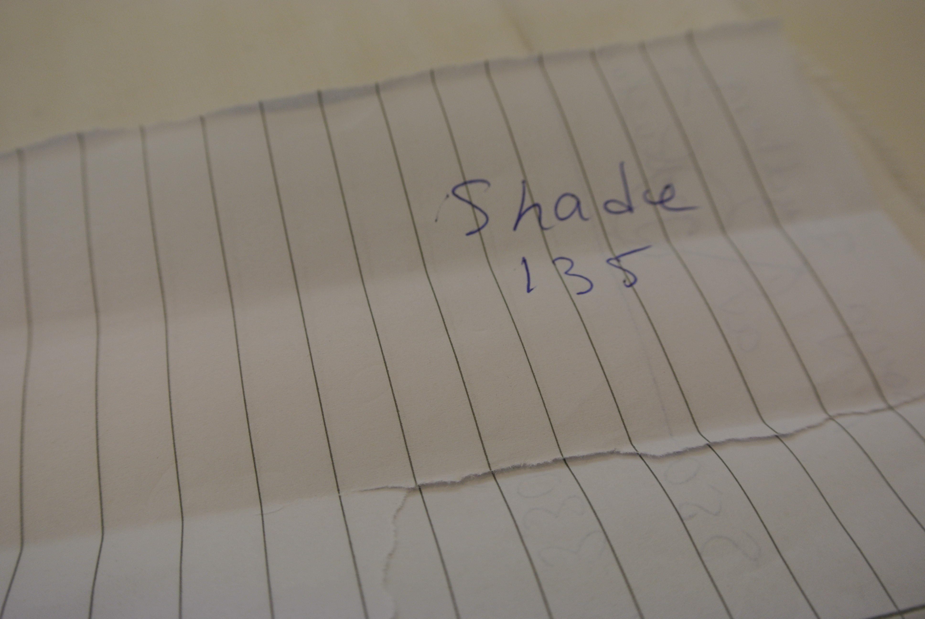 Kinnamark Shade med beige rand - 2