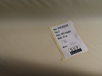  segeldukstyg i grönbeige ton