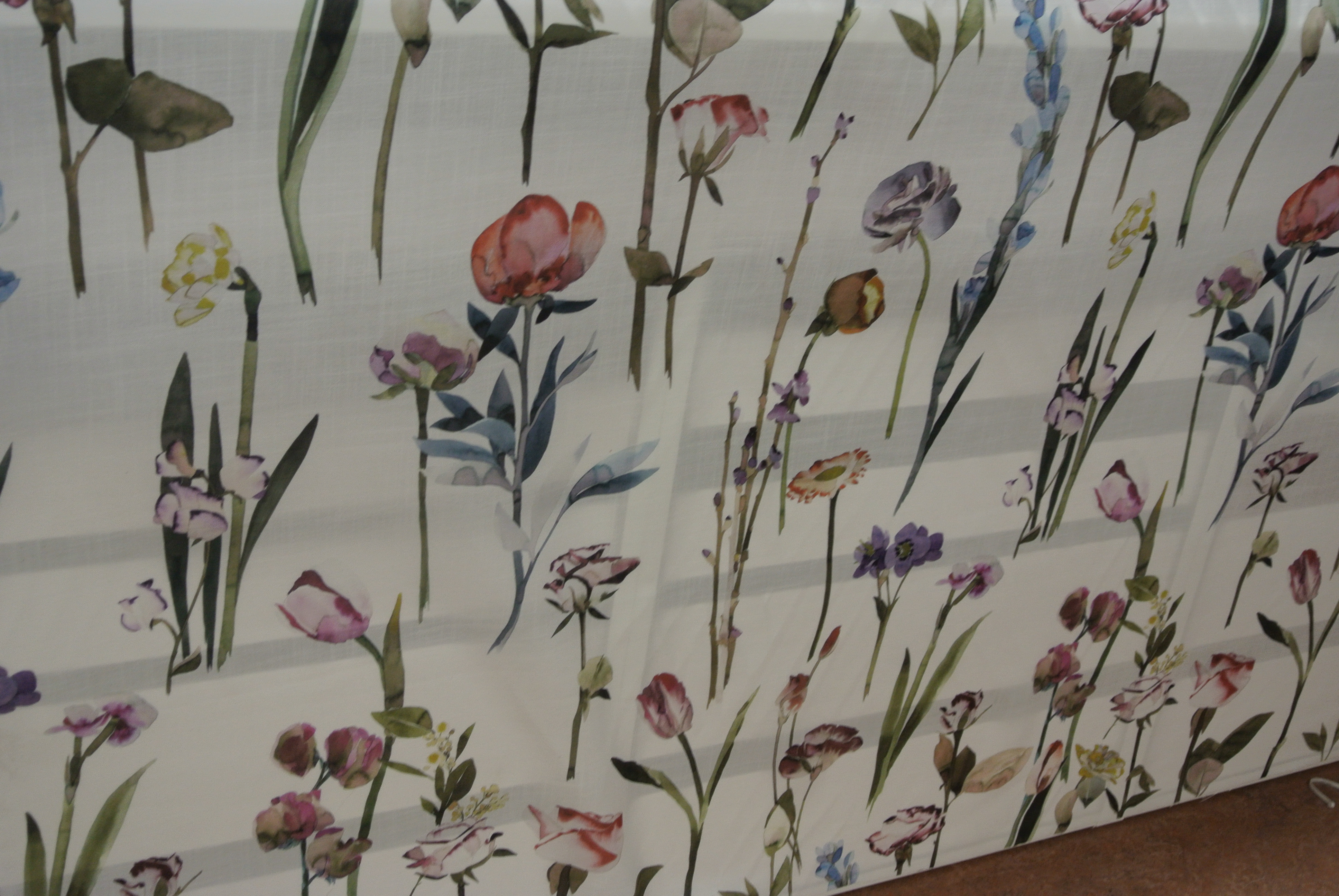 Flora ljus botten med blommor