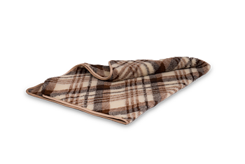 Wool plaid MERINO Karo