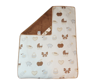 Wool blanket Child CAMEL / COVER