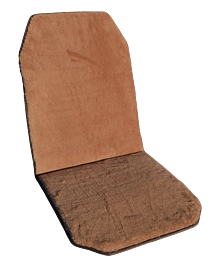 LARGE  SEAT CUSHION CAMEL EXCLUSIV