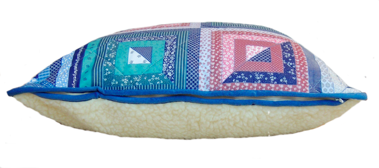 Wool Pillow MERINO BasiQ / PATCHWORK - 3