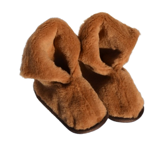 High wool slippers CAMEL EXKLUSIV
