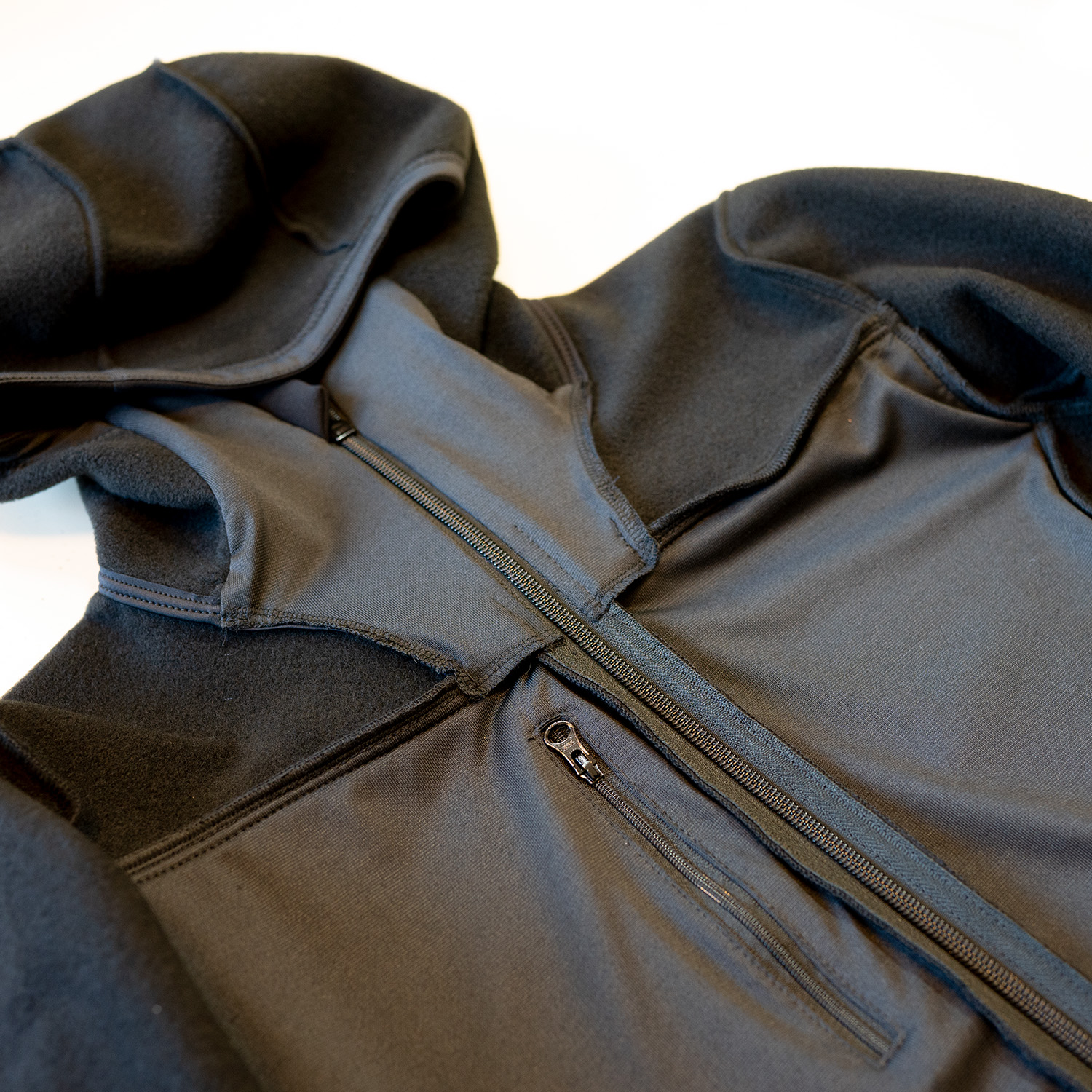 Out-n-out - Power Stretch® Pro™ Zip Hood /W Orange - 4