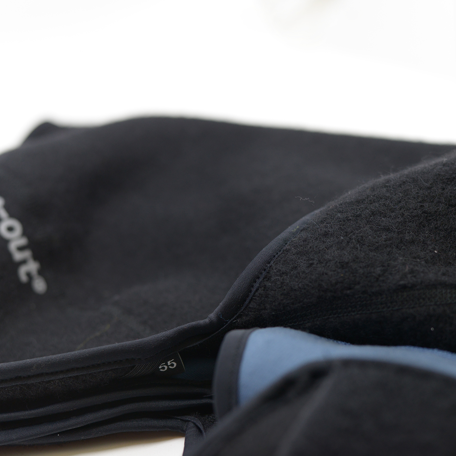 Warmwool Dog jacket  (75% wool) Black - 6