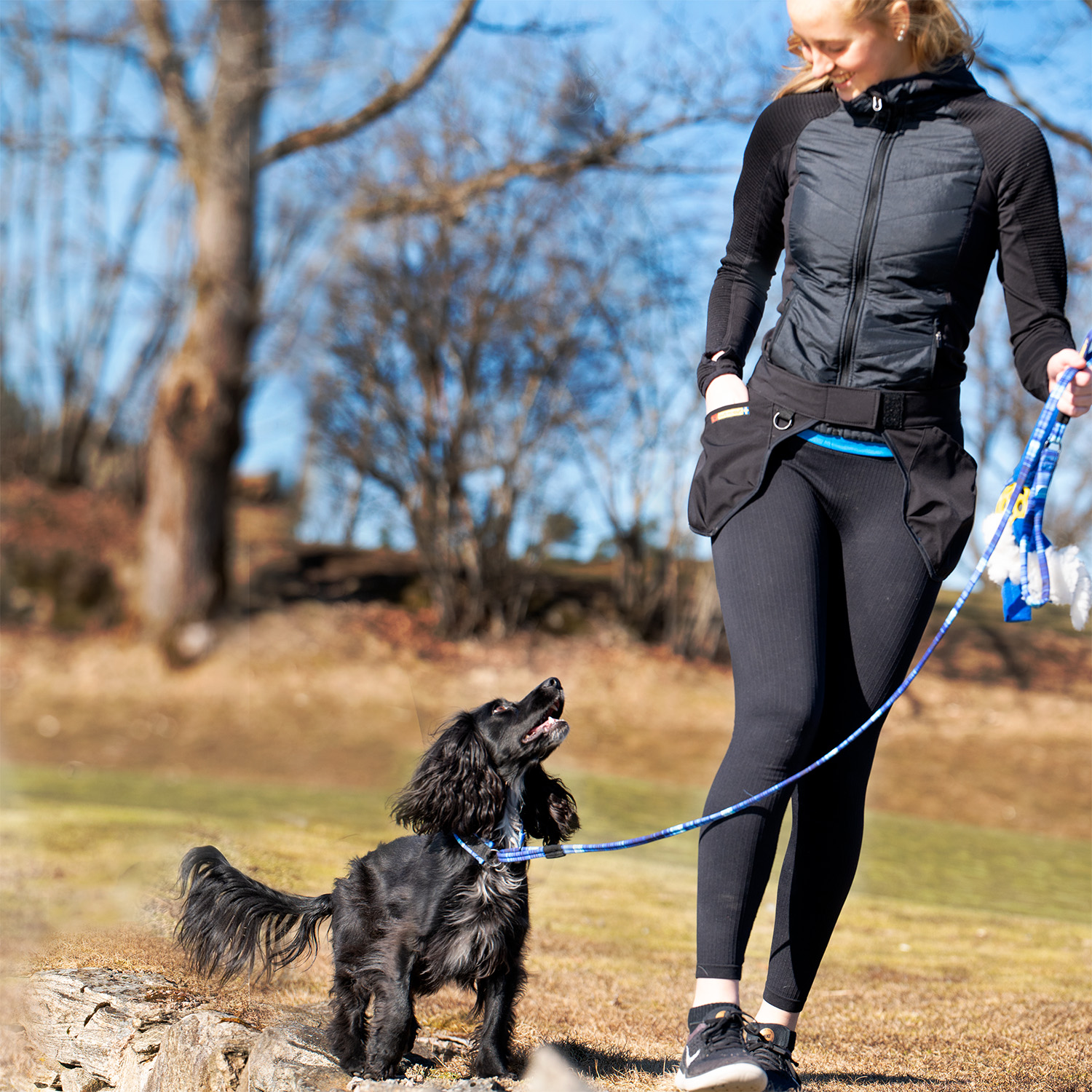 Cookie Belt® – Originalet | Hundträningsbälte (Rött) - 5