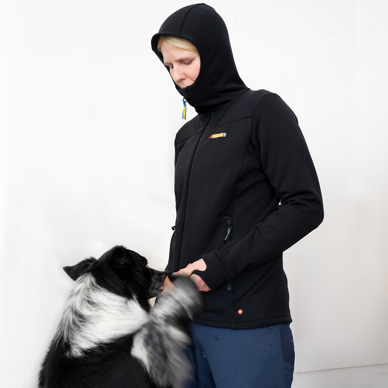 Out-n-out - Power Stretch® Pro™ Zip Hood /W Seaport - 6