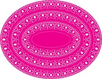 DL183 Oval Doily Stackers One