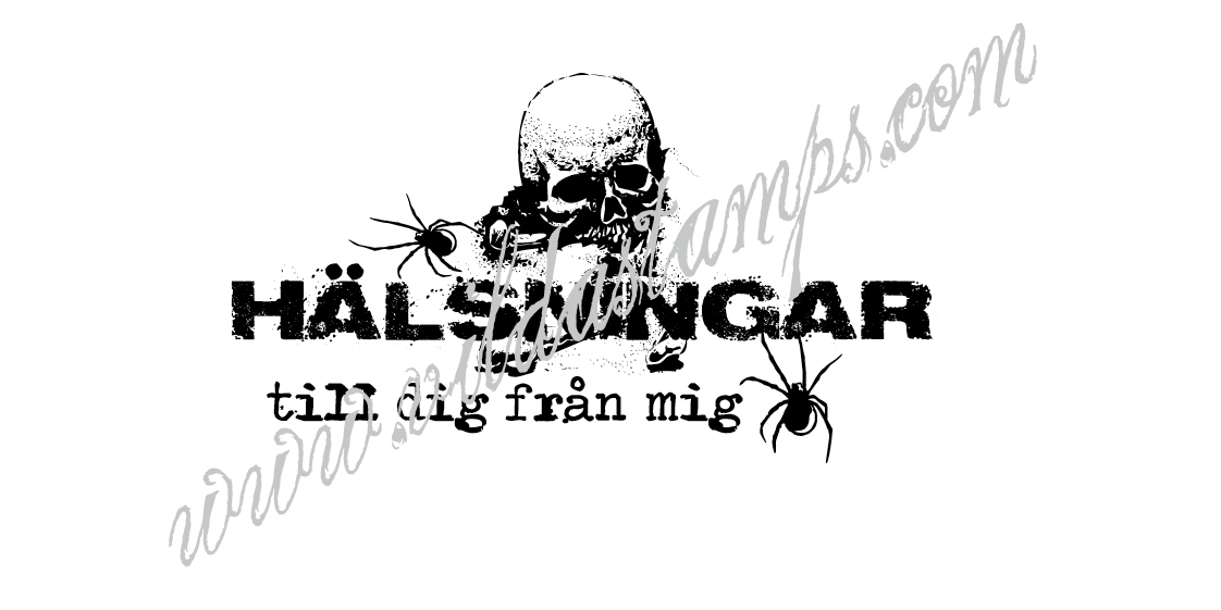 "HÄLSNINGAR till dig från mig"