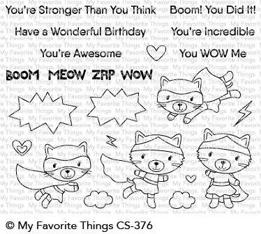 Clear Stamps - Super Cat