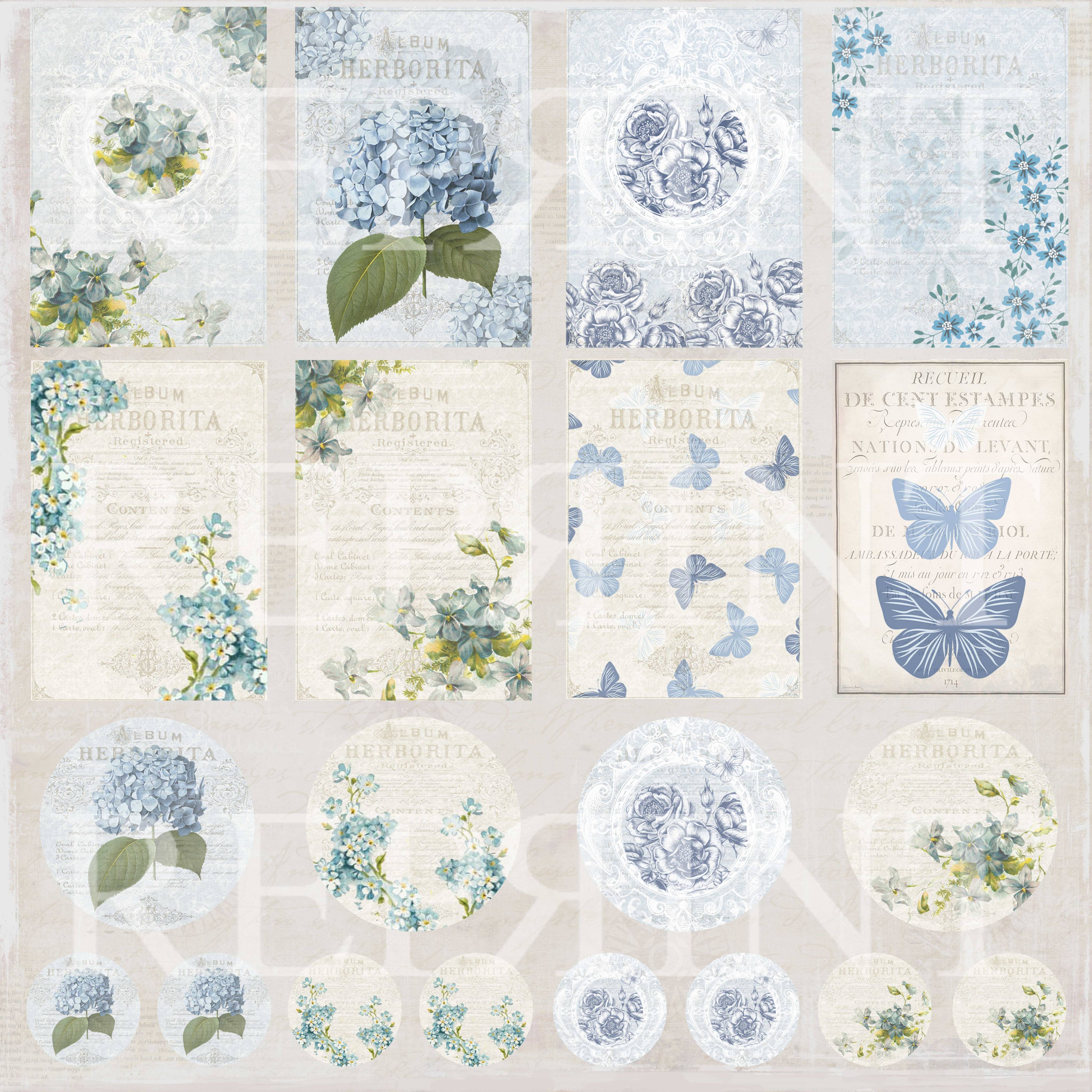 Dusty Blue Collection 